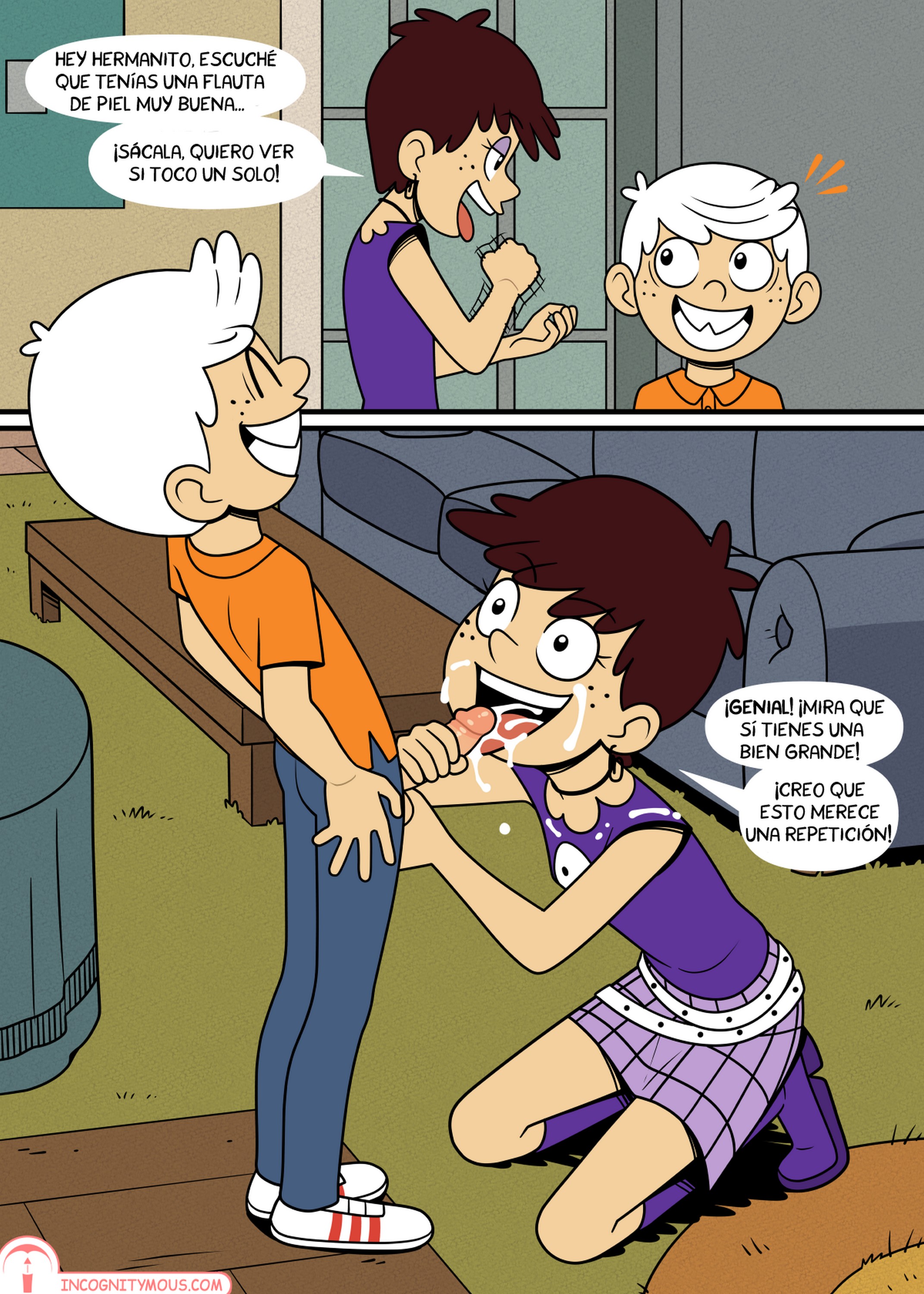 [Incognitymous] The Loud House (Comic Porn)