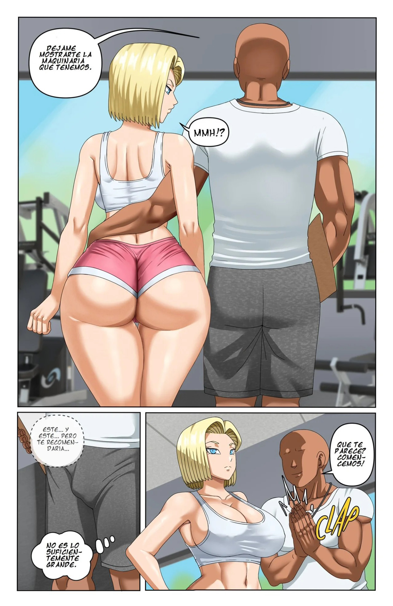 [Pink Pawg] ANDROID 18 NTR parte 3 (Dragon Ball Z)