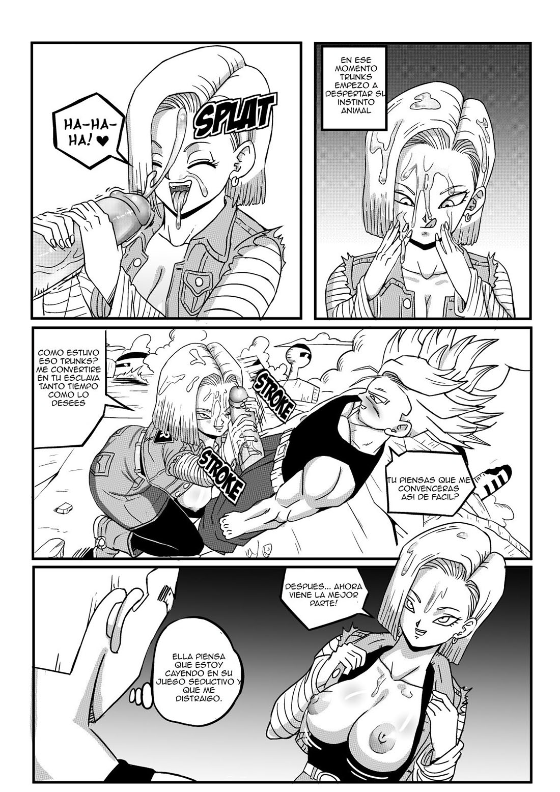 [Pink Pawg] ANDROID 18 Stays in the FUTURE (Dragon Ball Z)