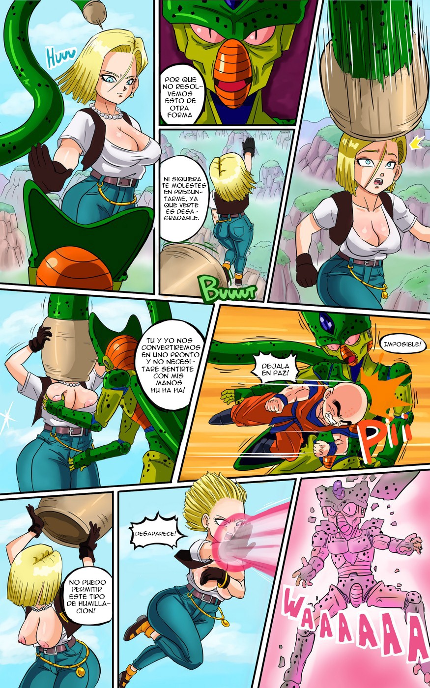 [Pink Pawg] ANDROID 18 meets Krillin (Dragon Ball Z)