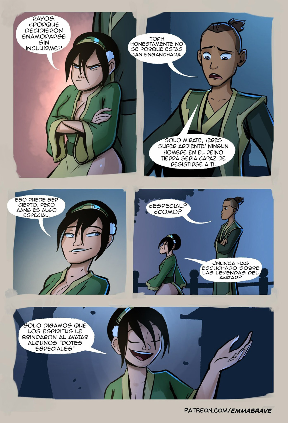 [Emmabrave] After AVATAR parte 1 (Avatar: The Last Airbender)