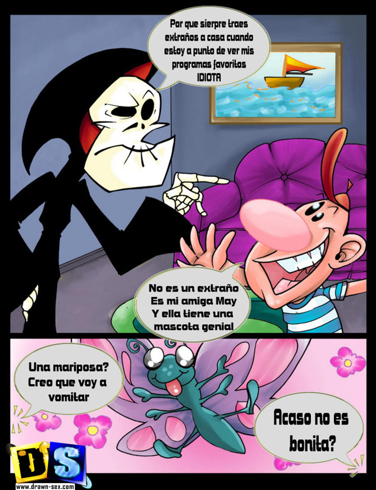 [Drawnsex] BILLY y MANDY (Las sombrías aventuras de Billy y Mandy)