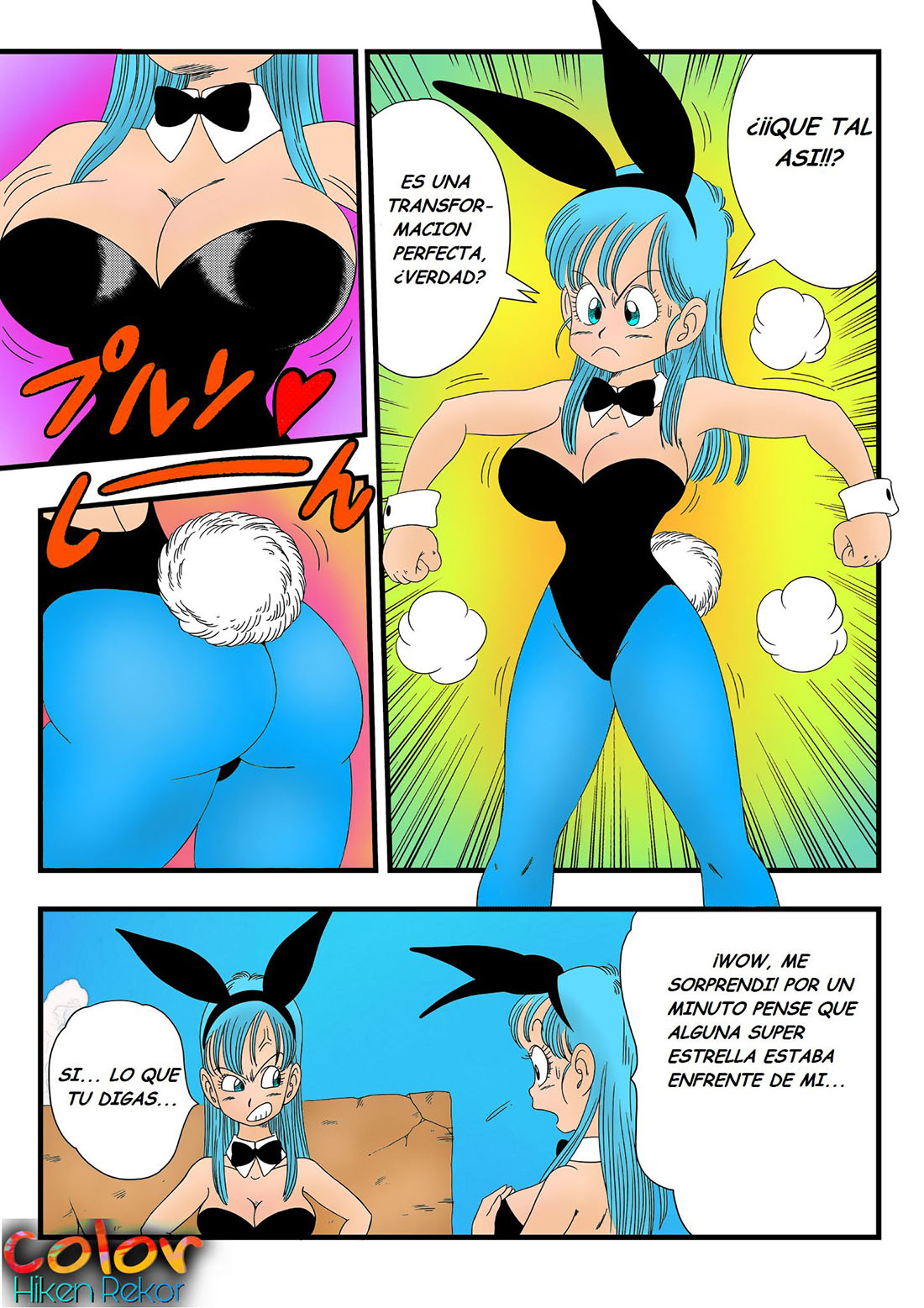 [Yamamoto] BUNNY GIRL Transformation (Dragon Ball)