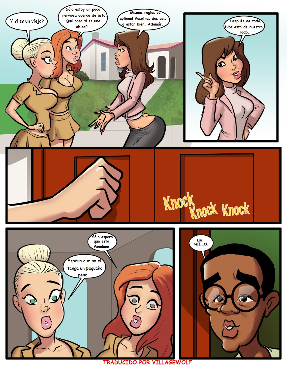 [Moose] BackDoor To Heaven 4 (Comic Porn)