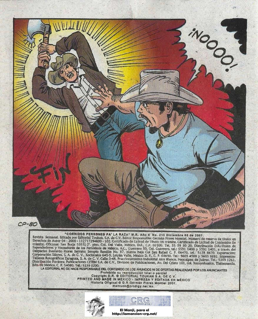 [Comics Mexicanos] Corridos Perrones 213