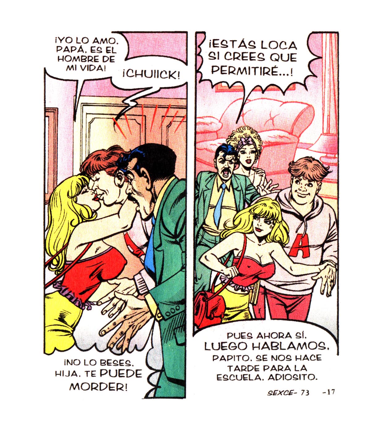 [Comics Mexicanos] Colegialas Ardientes 073