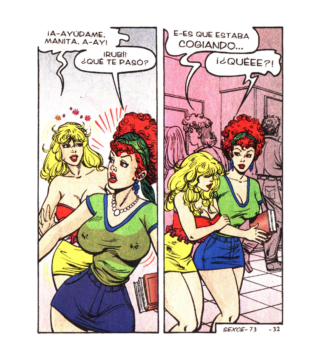 [Comics Mexicanos] Colegialas Ardientes 073