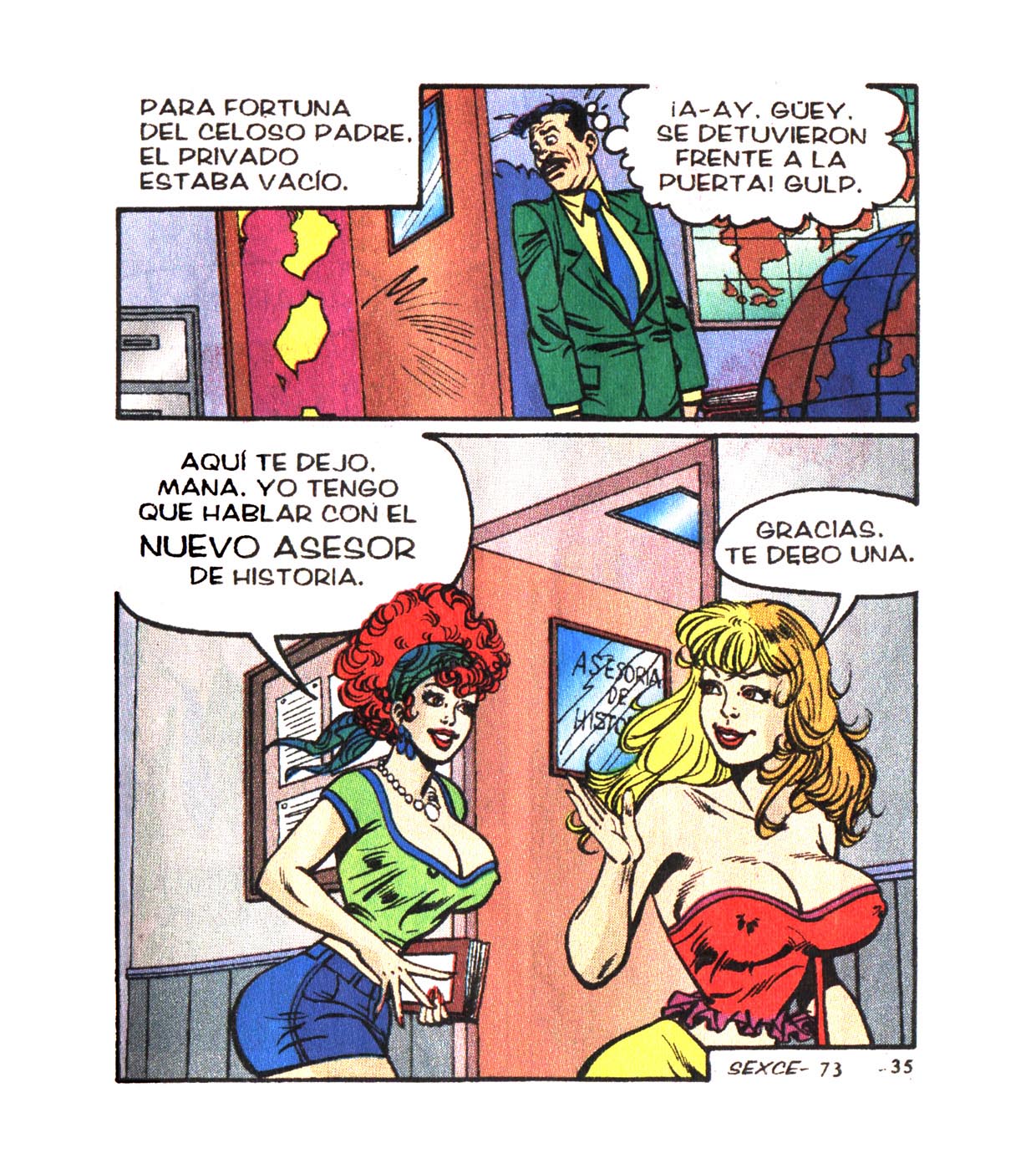 [Comics Mexicanos] Colegialas Ardientes 073