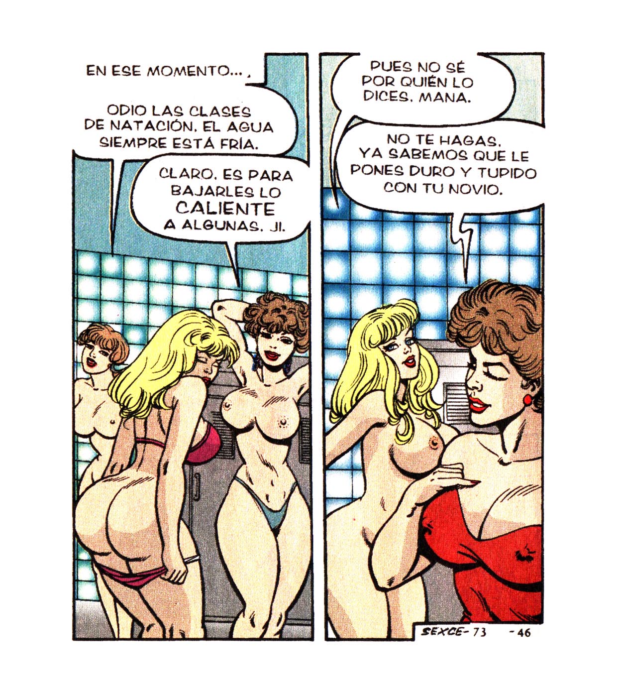 [Comics Mexicanos] Colegialas Ardientes 073