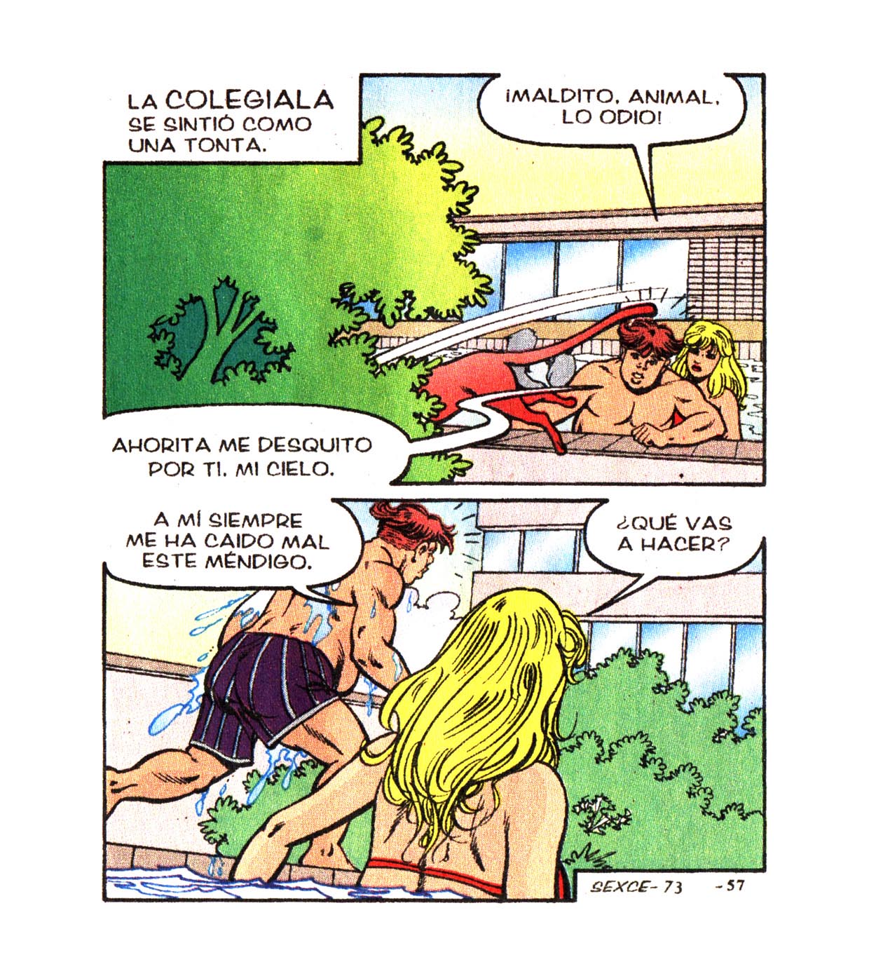 [Comics Mexicanos] Colegialas Ardientes 073