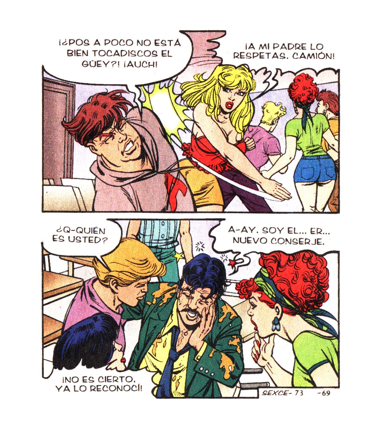 [Comics Mexicanos] Colegialas Ardientes 073