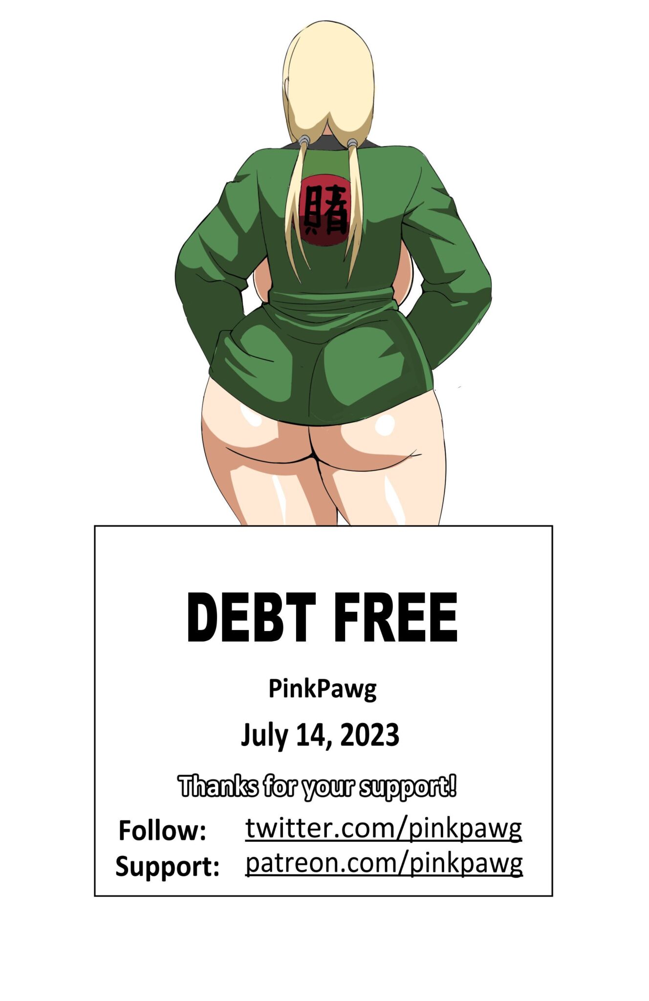 [Pink Pawg] DEBT FREE (Naruto)