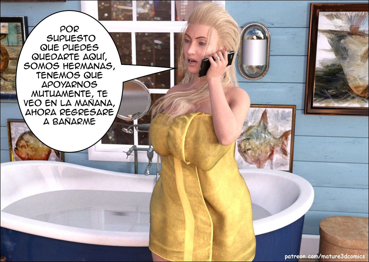 [Mature3Dcomics] Double the LIVES LIES parte 2 (Comic Porn)