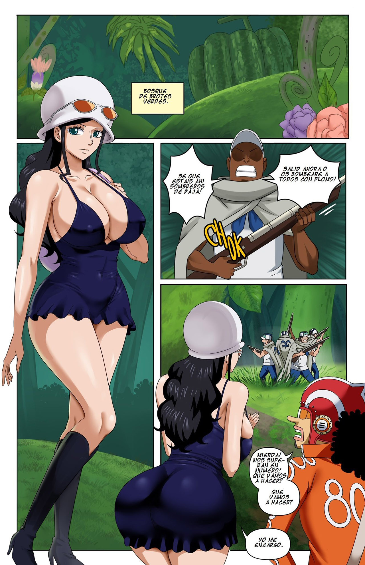 [Pink Pawg] FOREST MISSION (One Piece)