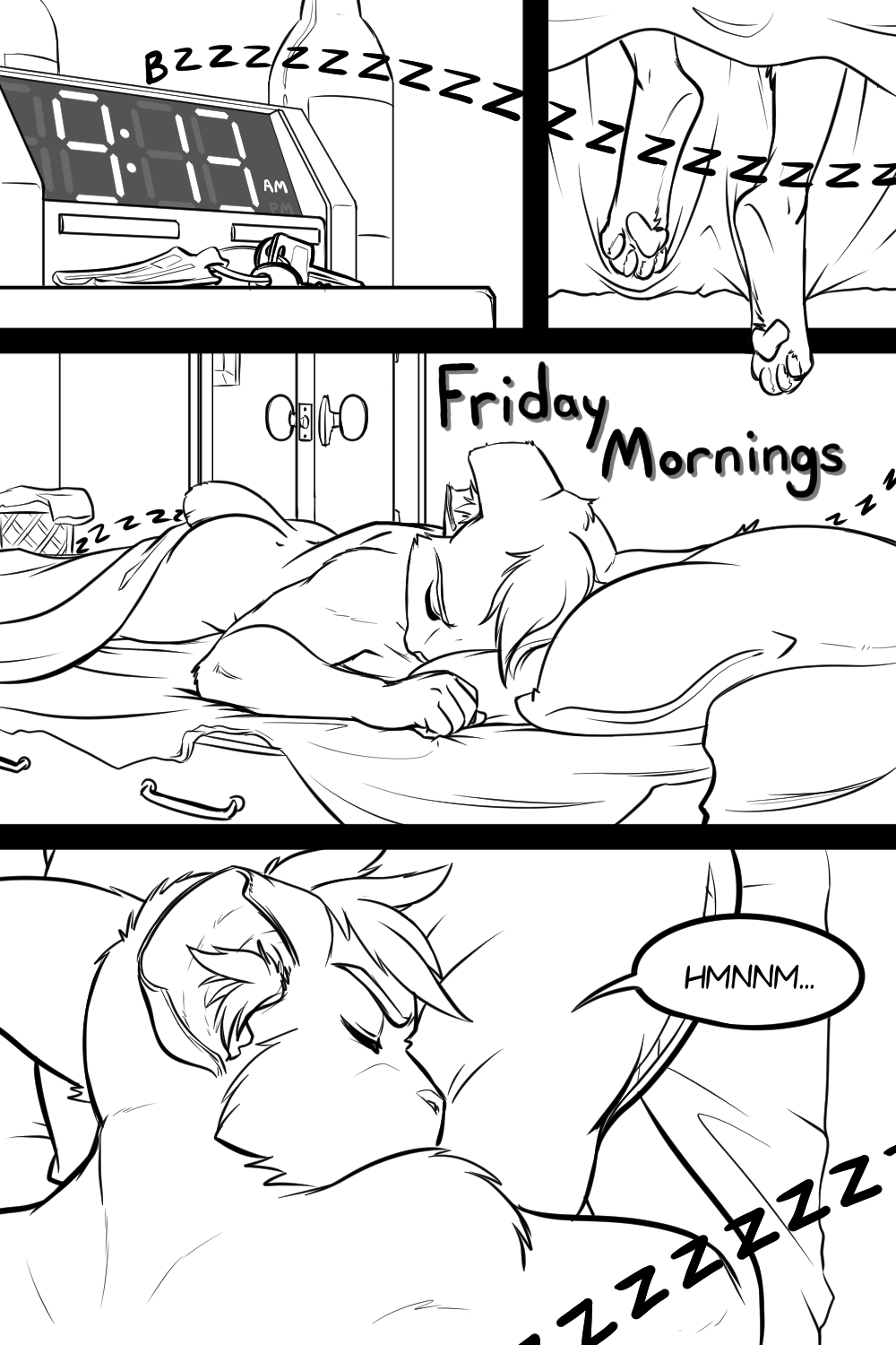 [Blackkitten] Friday Mornings (Furry Porn)