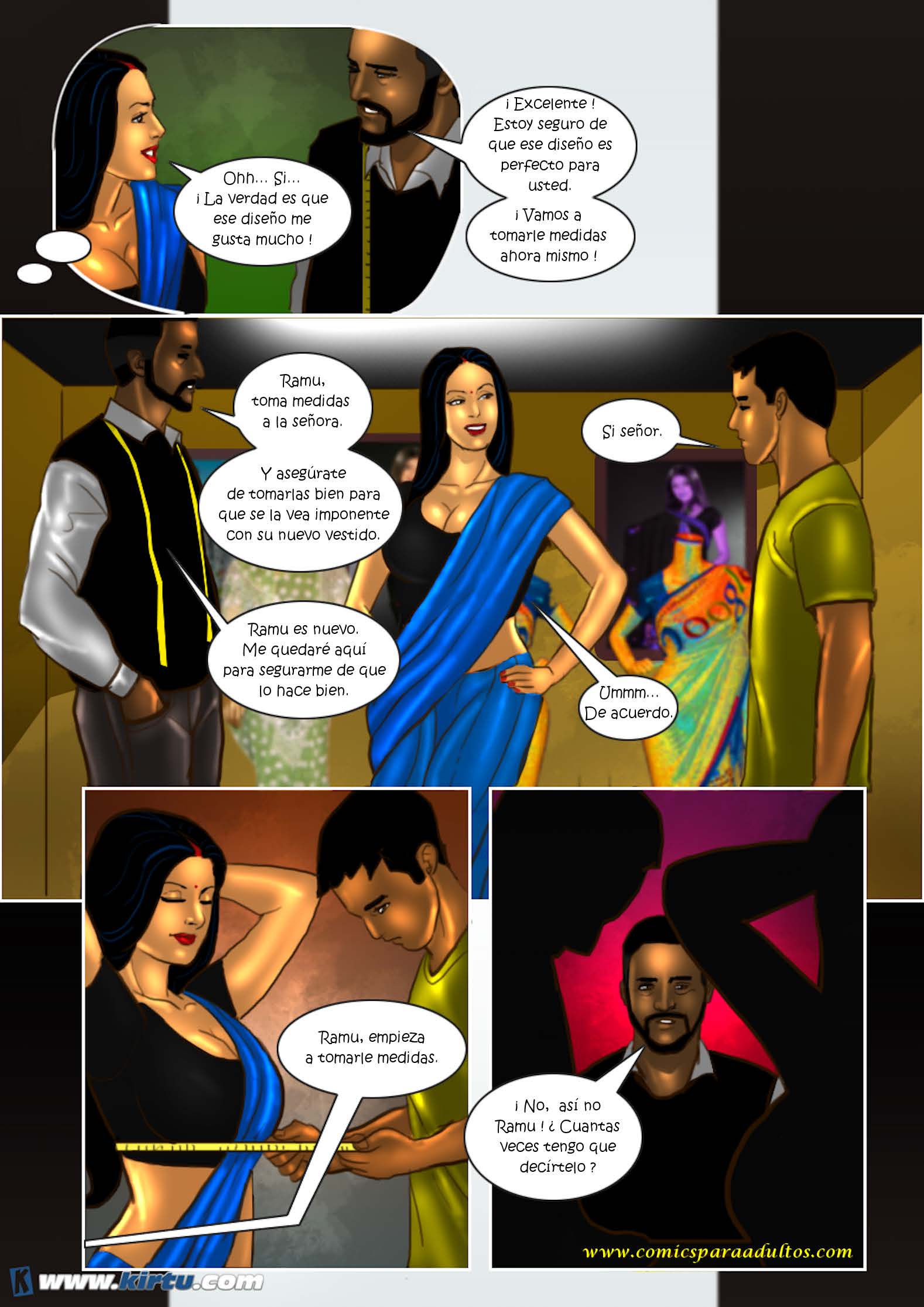 [Kirtu] Savita Bhabhi #32 - El Sastre