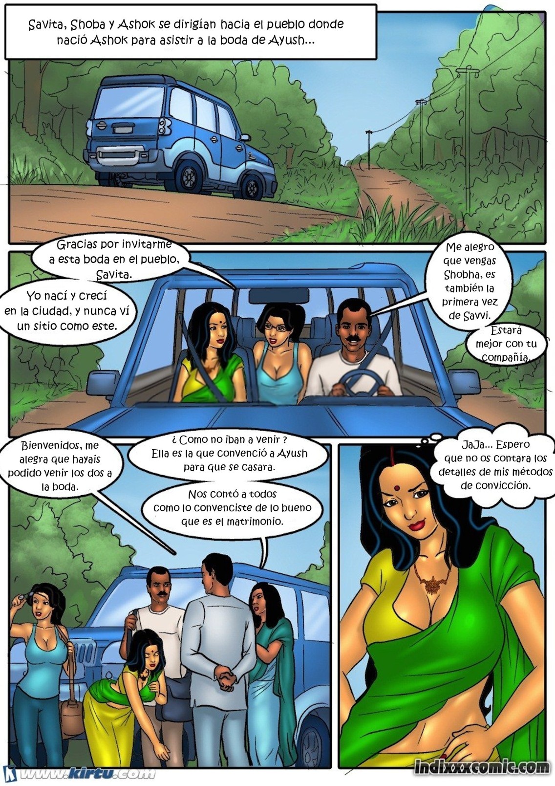 [Kirtu] Savita Bhabhi #38 - La Cura de Ashok