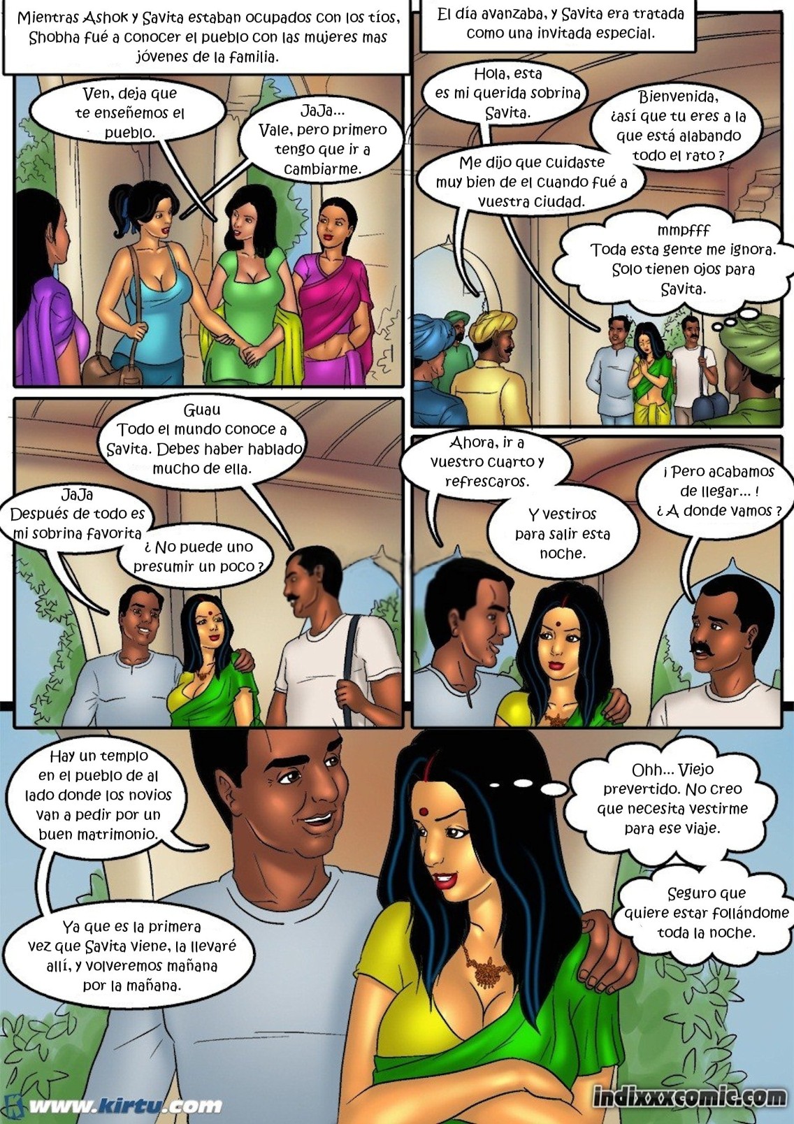 [Kirtu] Savita Bhabhi #38 - La Cura de Ashok