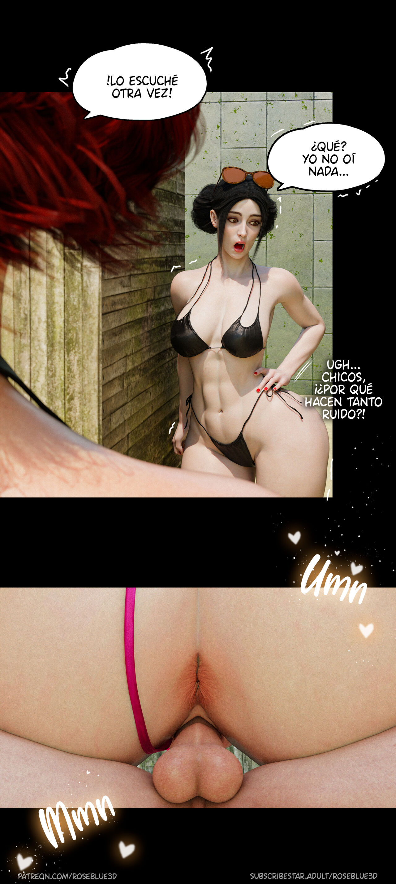 [Roseblue3D] La VIUDA de mi VECINA parte 21 (Comic Porn)