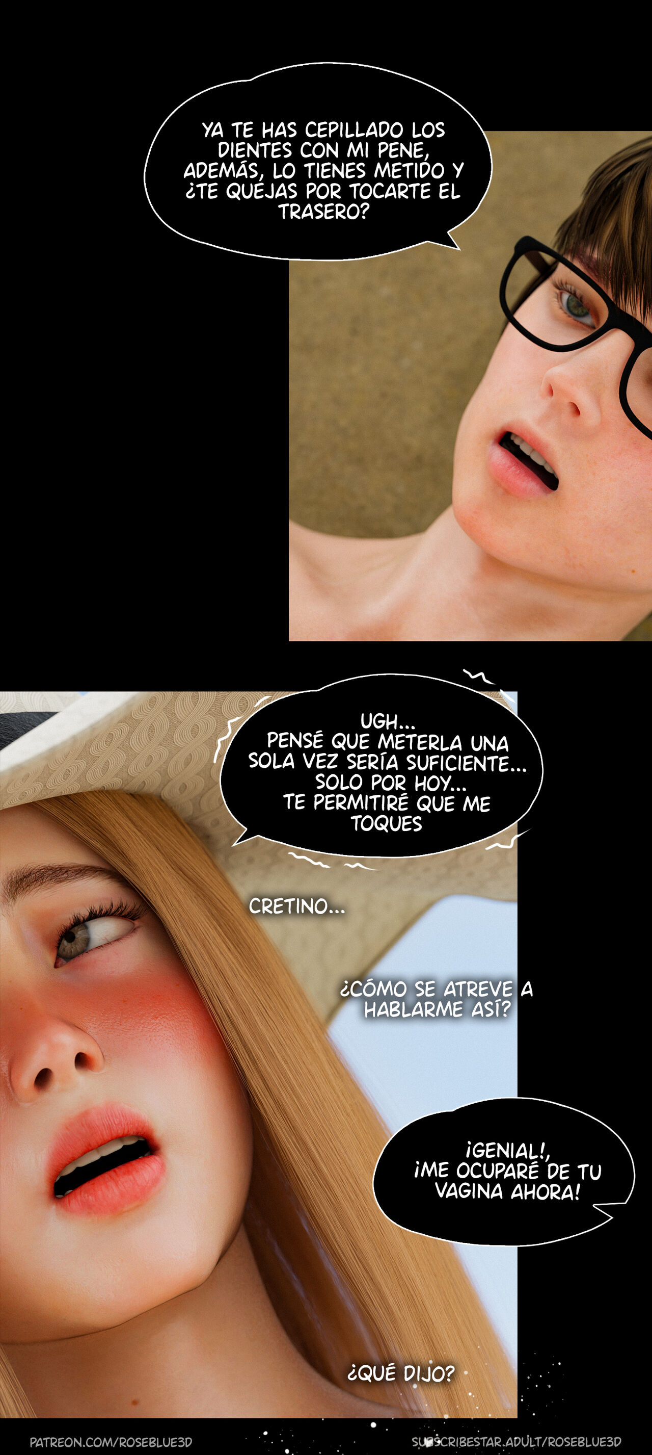 [Roseblue3D] La VIUDA de mi VECINA parte 21 (Comic Porn)