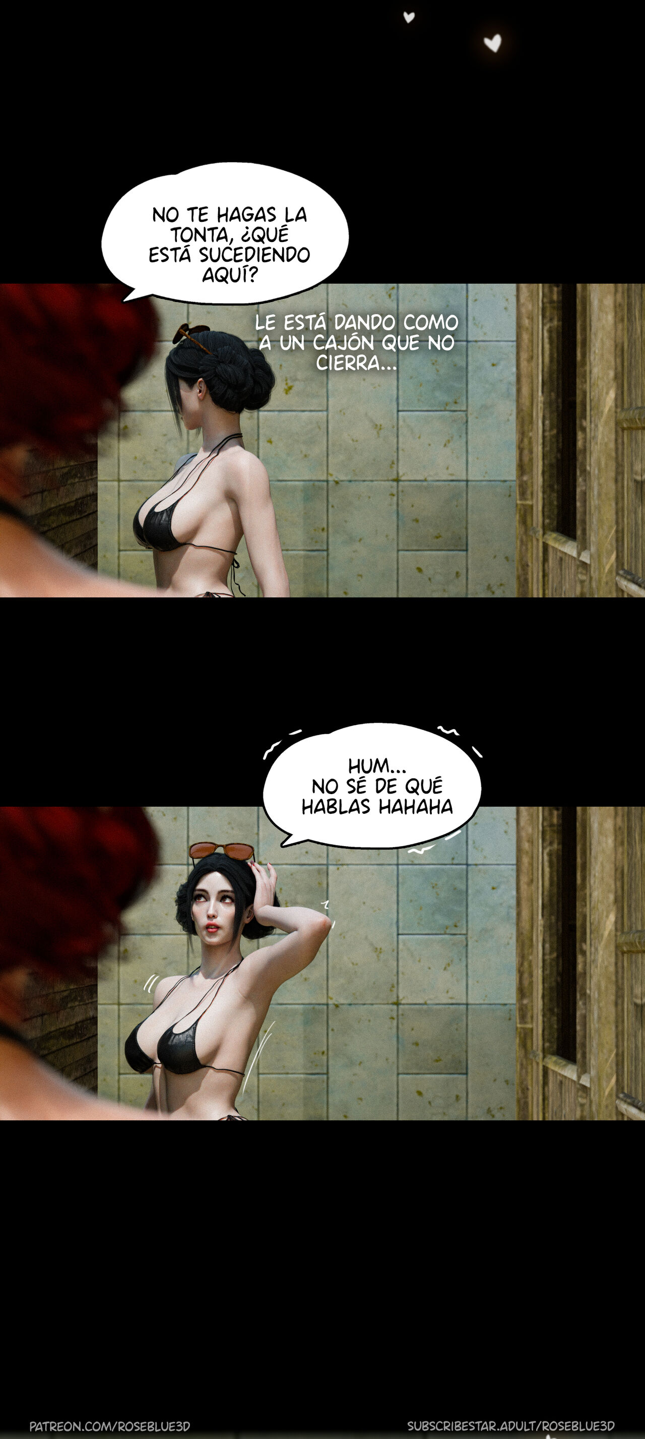 [Roseblue3D] La VIUDA de mi VECINA parte 21 (Comic Porn)