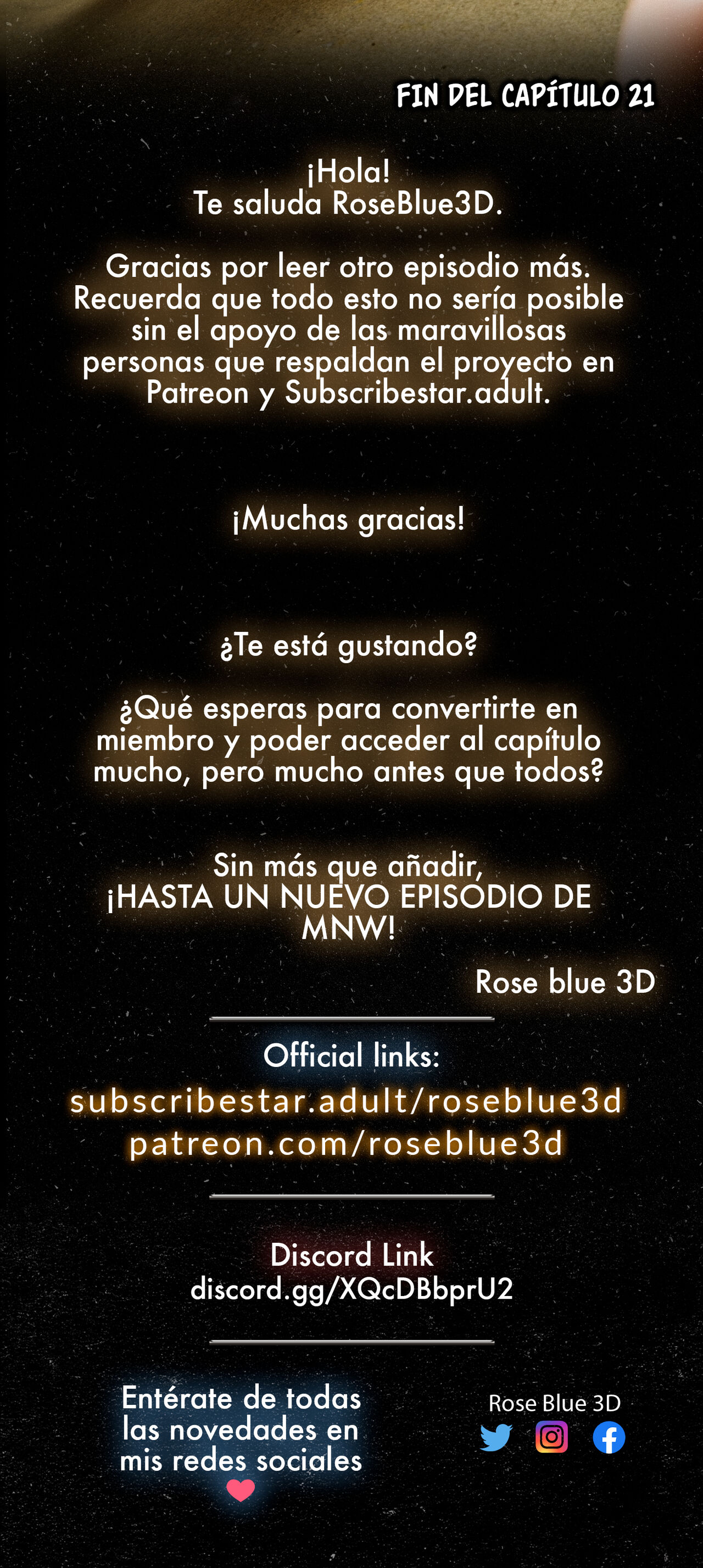 [Roseblue3D] La VIUDA de mi VECINA parte 21 (Comic Porn)