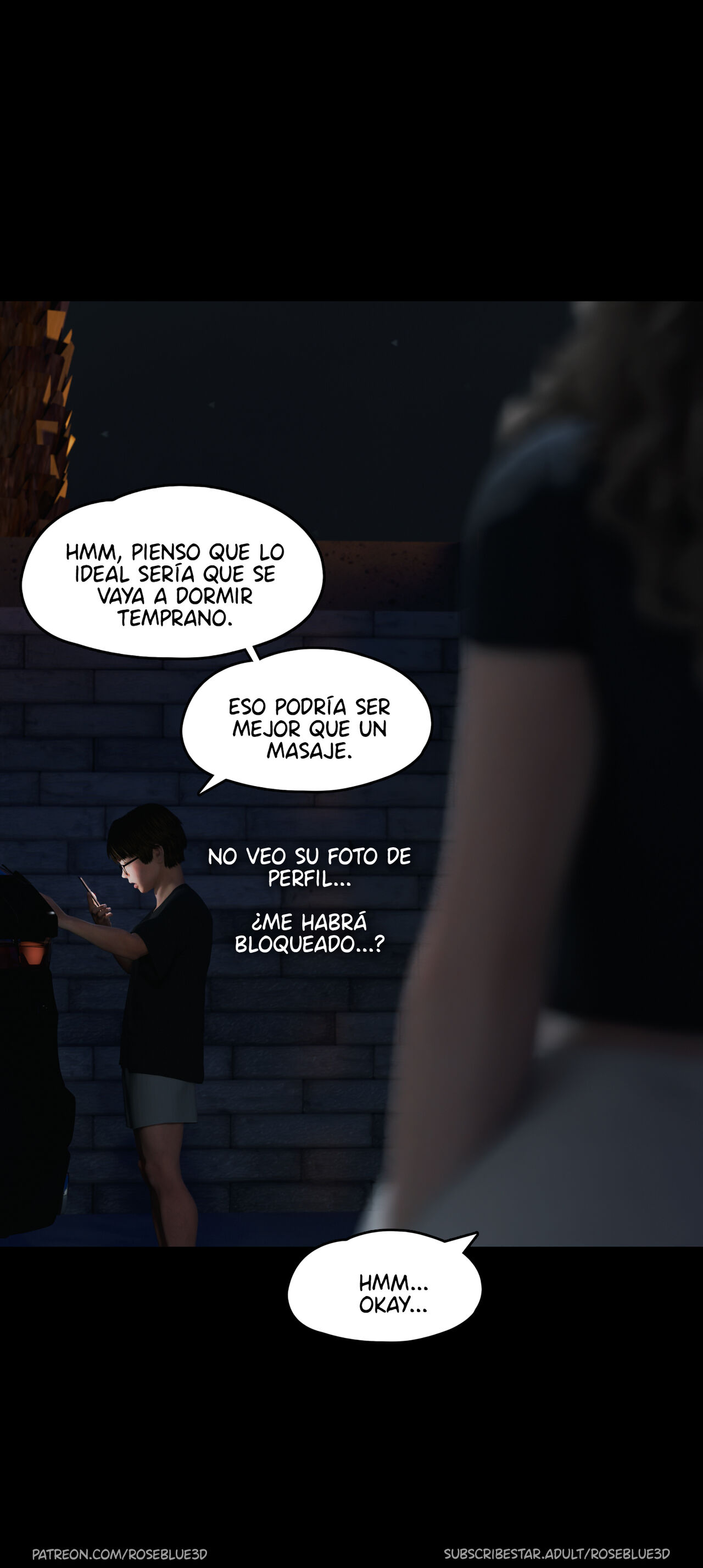 [Roseblue3D] La VIUDA de mi VECINA parte 22 (Comic Porn)