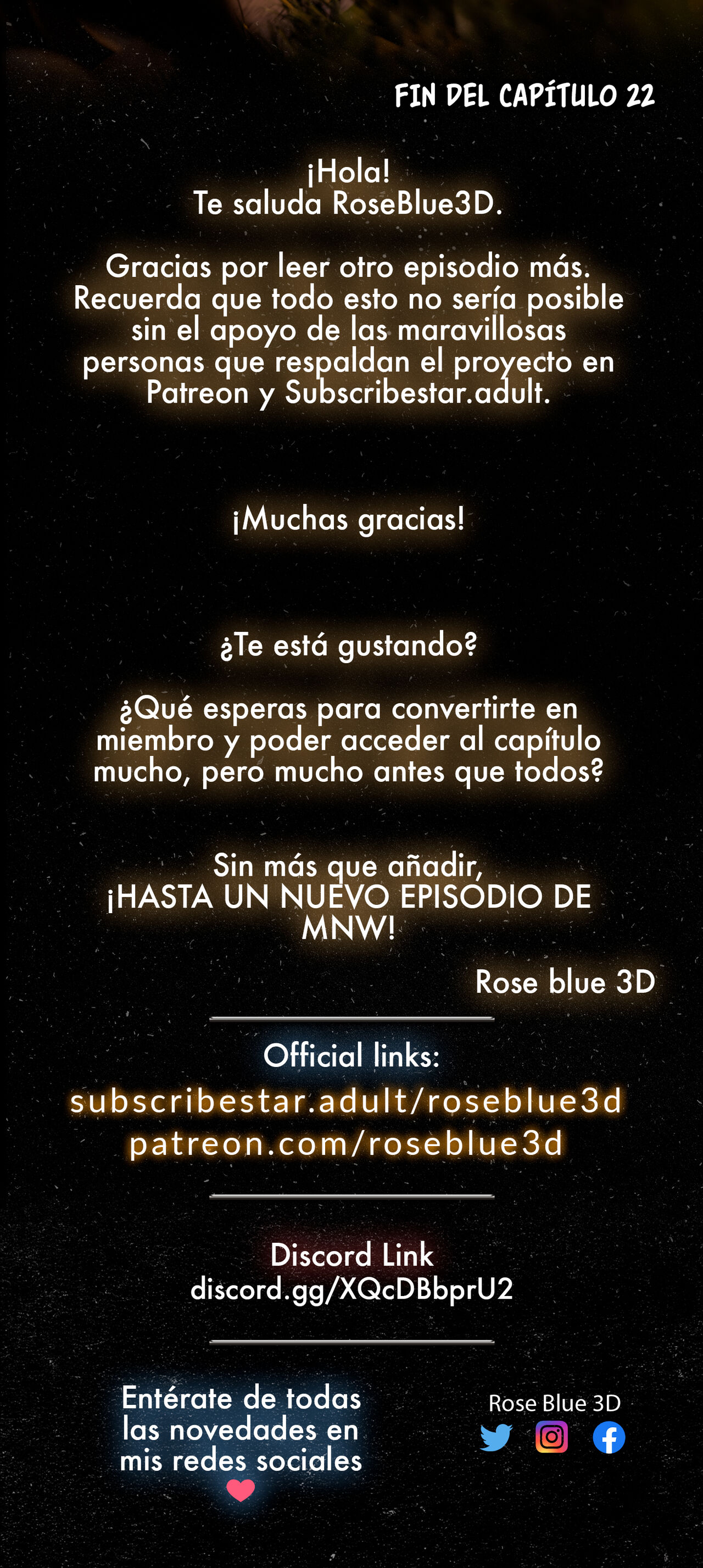 [Roseblue3D] La VIUDA de mi VECINA parte 22 (Comic Porn)