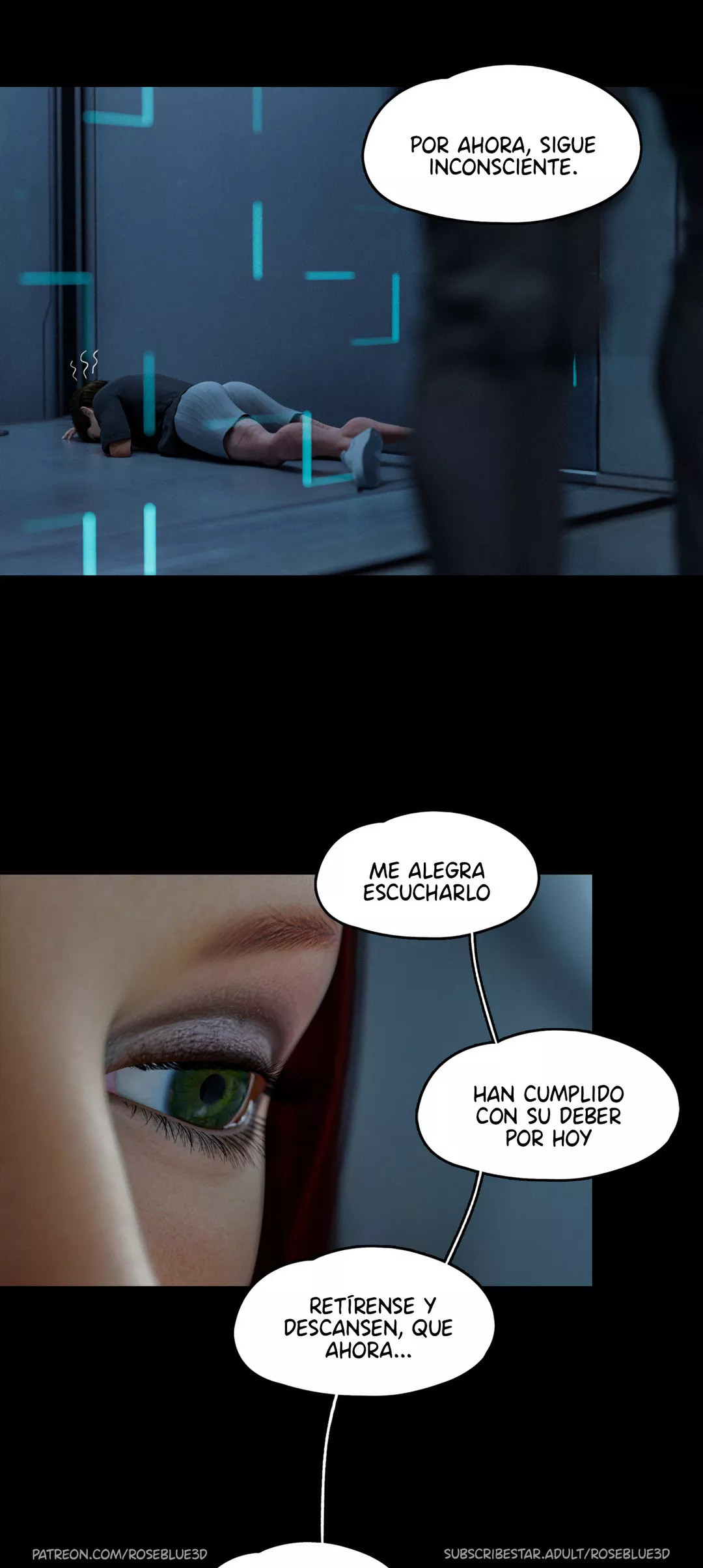 [Roseblue3D] La VIUDA de mi VECINA parte 23 (Comic Porn)