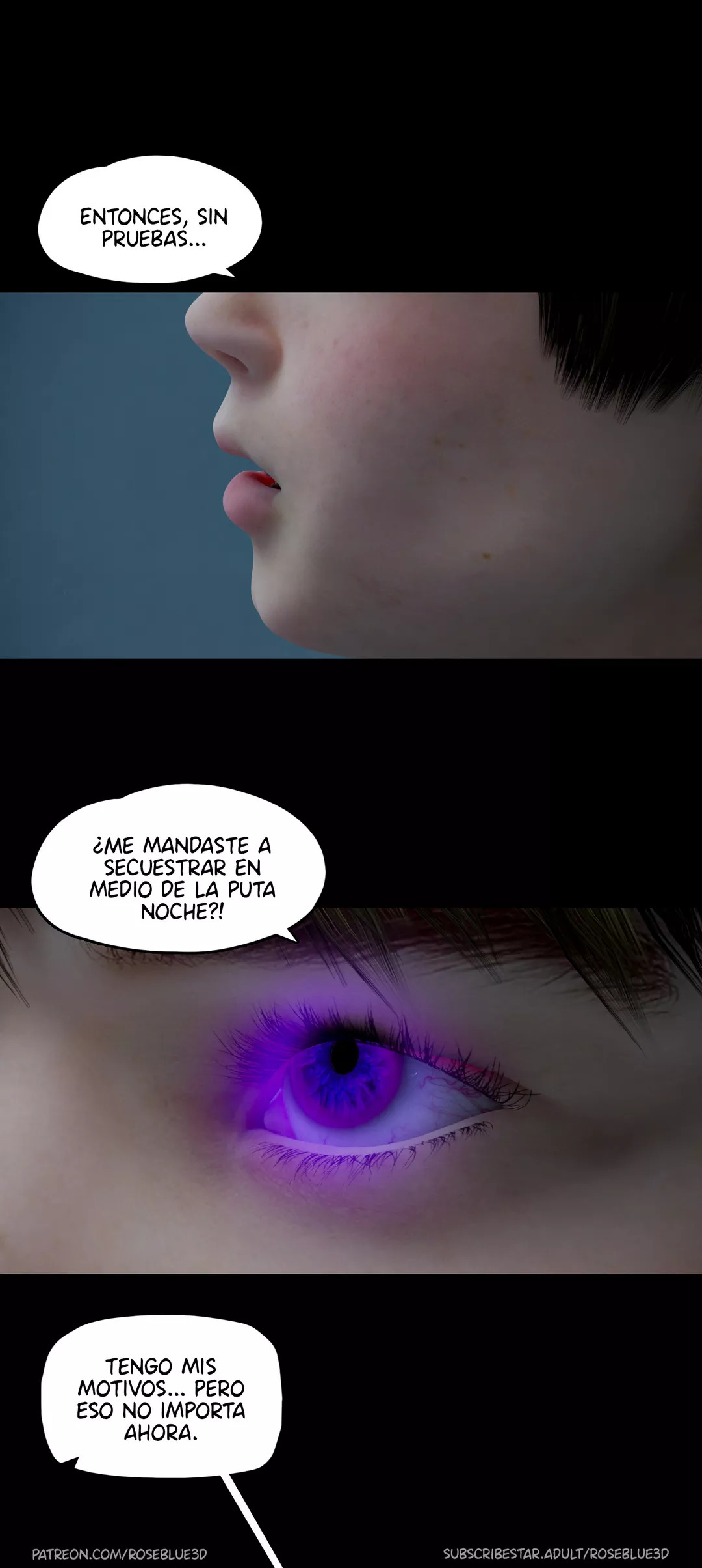 [Roseblue3D] La VIUDA de mi VECINA parte 23 (Comic Porn)