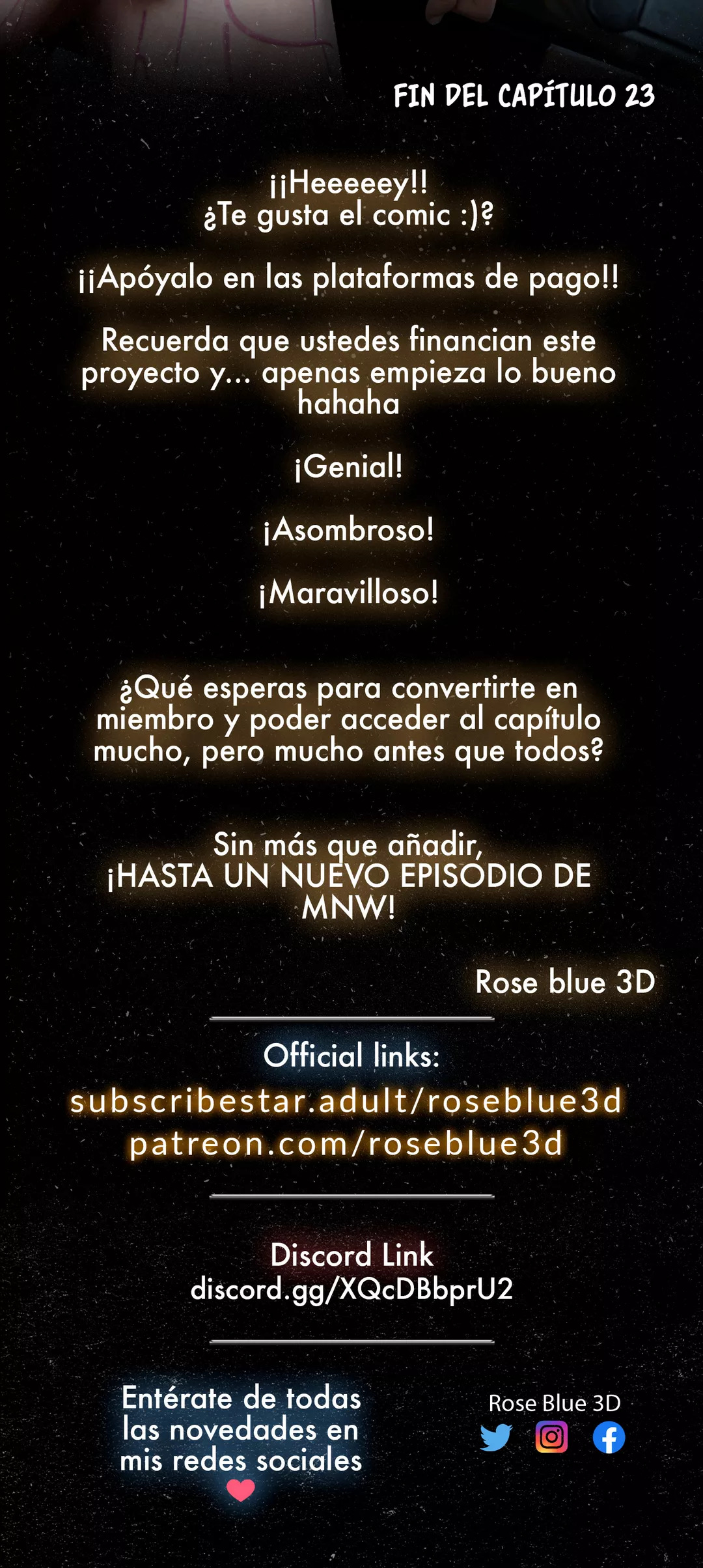 [Roseblue3D] La VIUDA de mi VECINA parte 23 (Comic Porn)