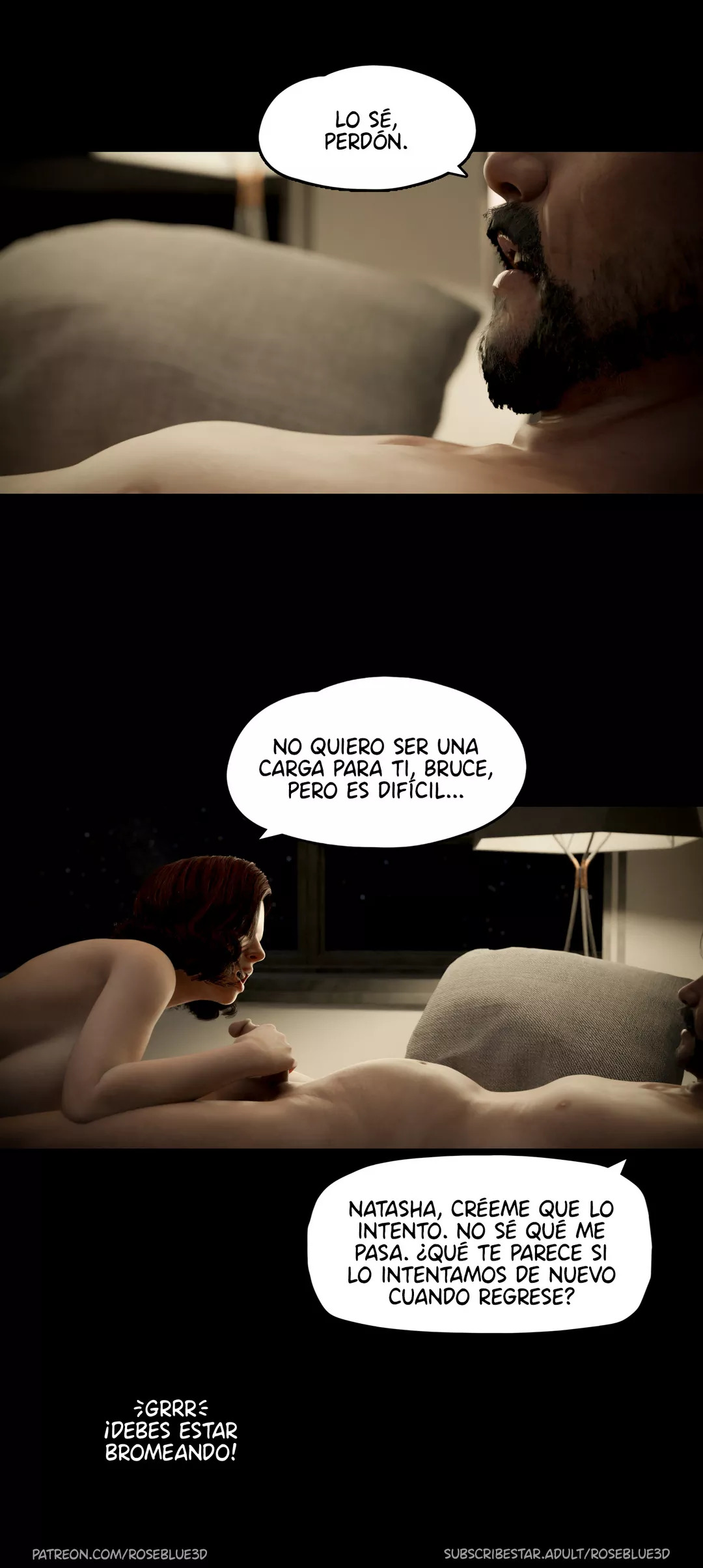 [Roseblue3D] La VIUDA de mi VECINA parte 24 (Comic Porn)