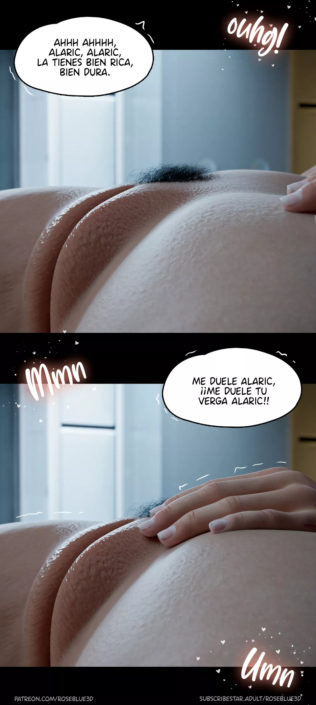 [Roseblue3D] La VIUDA de mi VECINA parte 24 (Comic Porn)