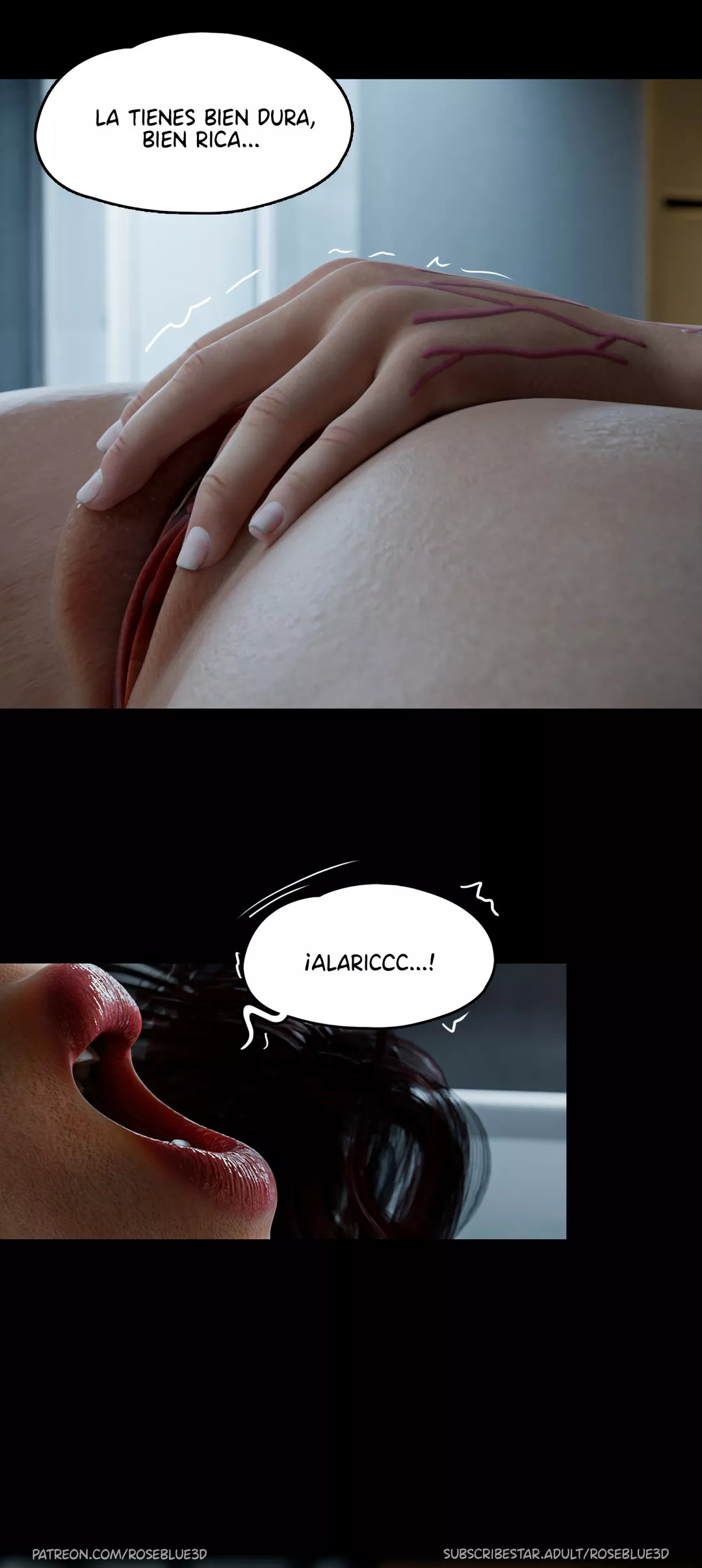 [Roseblue3D] La VIUDA de mi VECINA parte 24 (Comic Porn)