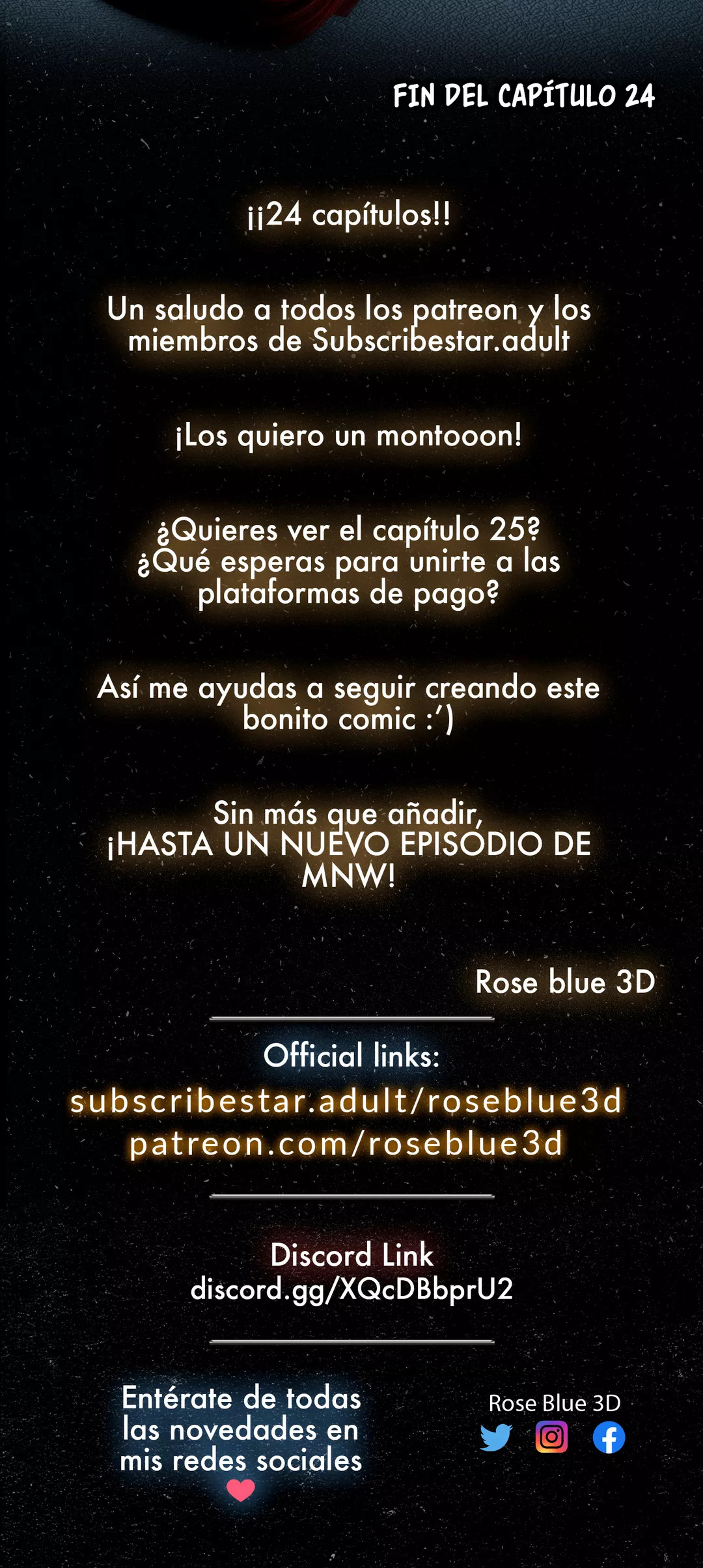 [Roseblue3D] La VIUDA de mi VECINA parte 24 (Comic Porn)