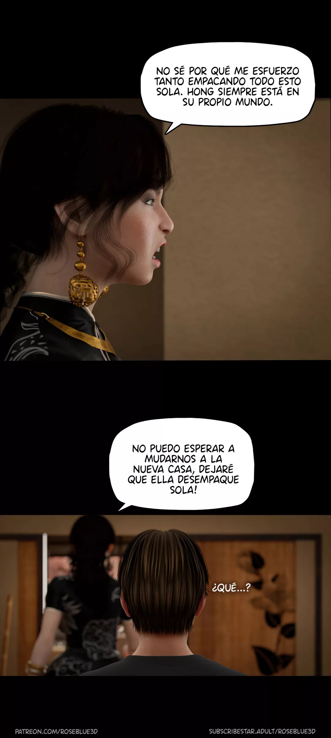 [Roseblue3D] La VIUDA de mi VECINA parte 26 (Comic Porn)