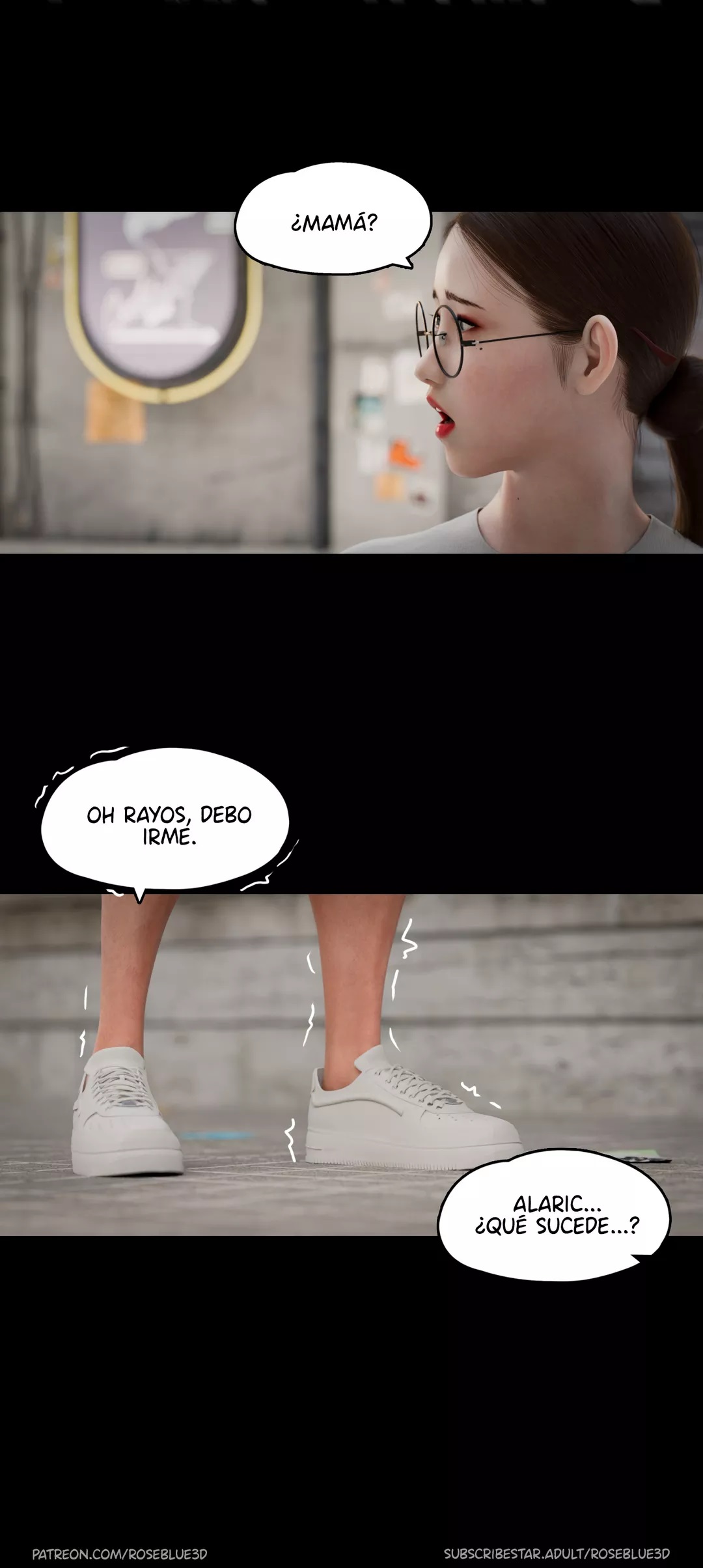 [Roseblue3D] La VIUDA de mi VECINA parte 26 (Comic Porn)