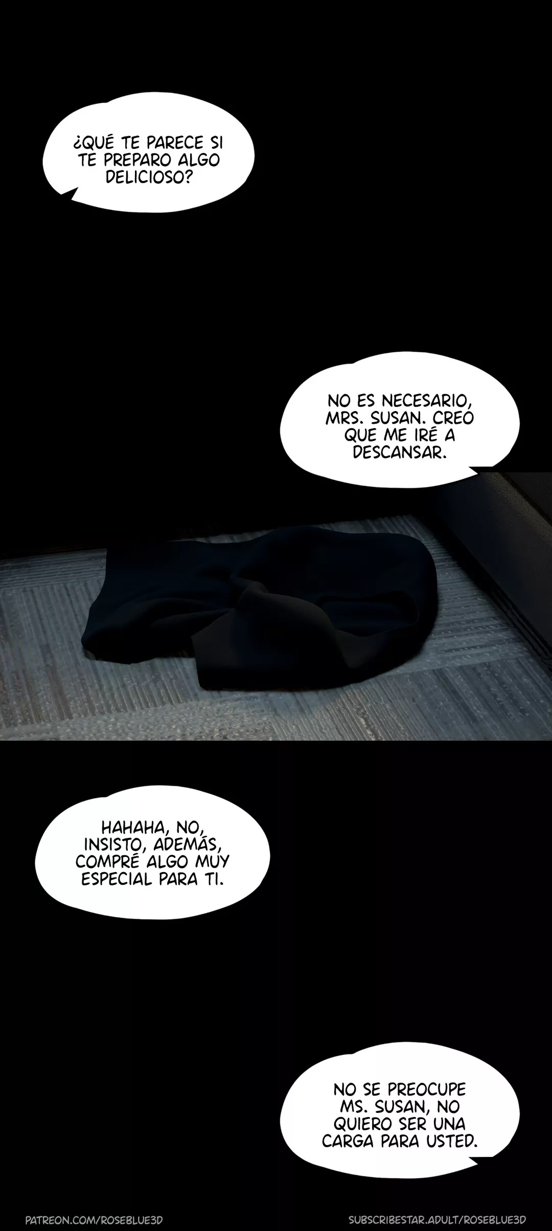 [Roseblue3D] La VIUDA de mi VECINA parte 26 (Comic Porn)