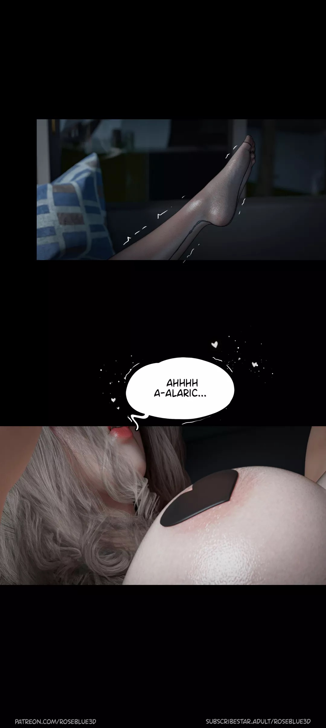 [Roseblue3D] La VIUDA de mi VECINA parte 27 (Comic Porn)