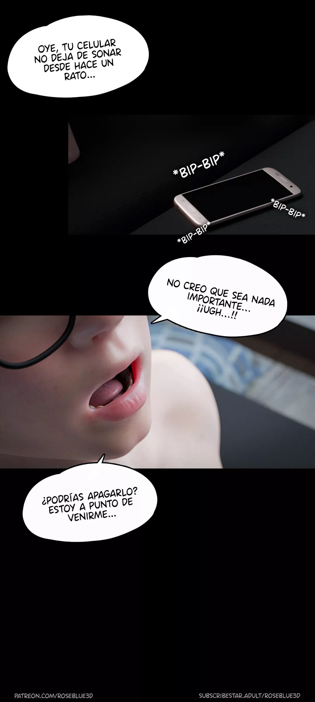 [Roseblue3D] La VIUDA de mi VECINA parte 27 (Comic Porn)