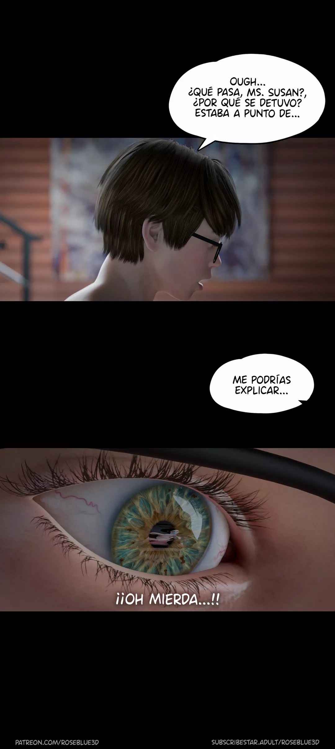 [Roseblue3D] La VIUDA de mi VECINA parte 27 (Comic Porn)