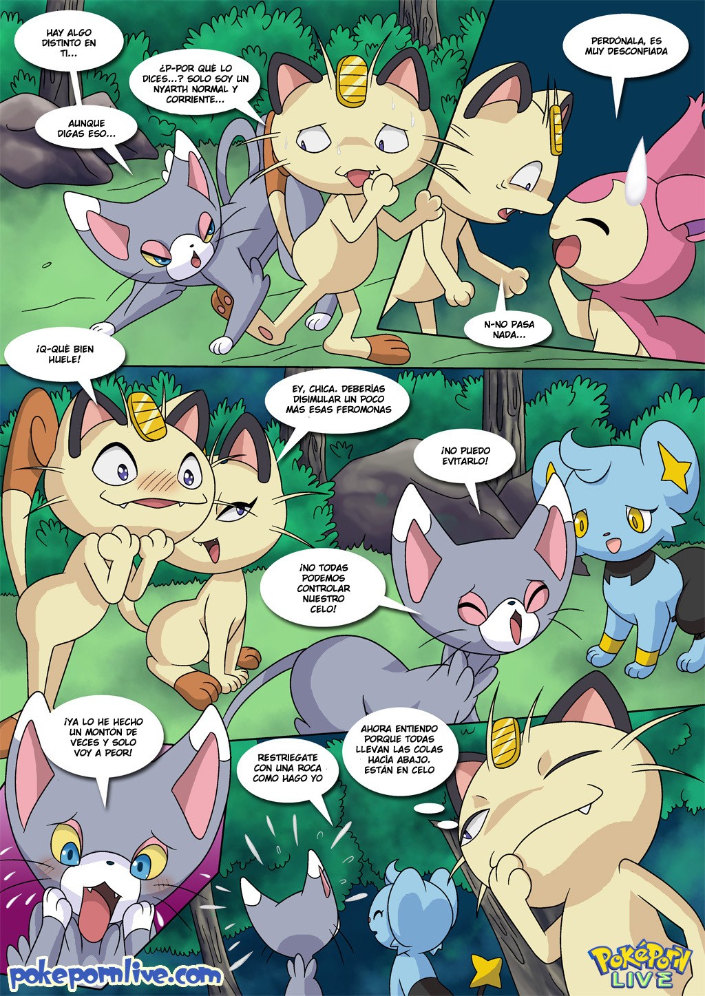 [Palcomix] Las GATITAS de NYARTH (Pokémon)