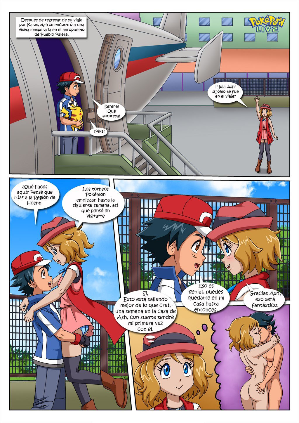 [Palcomix] Las POKEPERRAS de la Señora Ketchum (Pokémon)