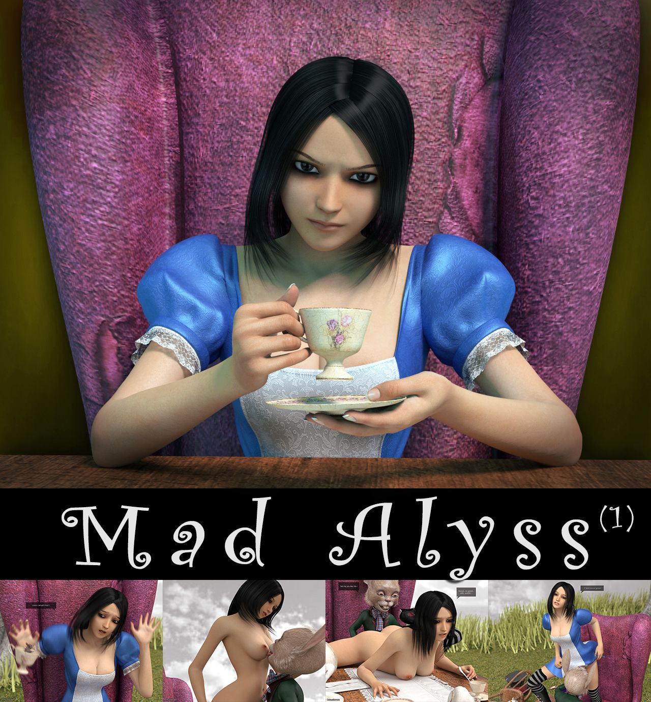 [Amusteven] MAD ALYSS parte 1 (Comic Porn)