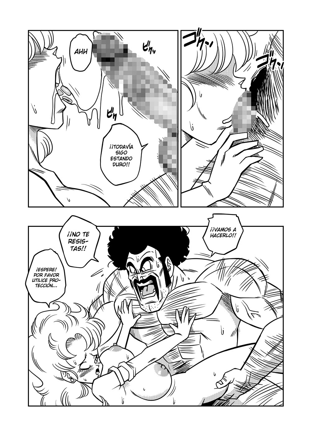 [Yamamoto] MISTER SATAN no Himitsu no Training (Dragon Ball Z)