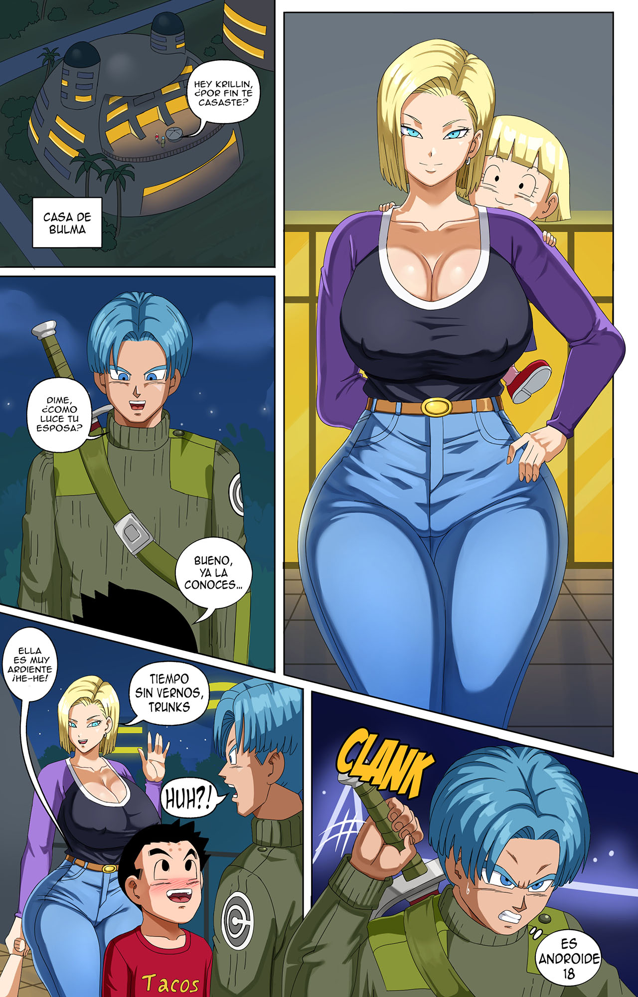 [Pink Pawg] Meeting ANDROID 18 yet again (Dragon Ball Super)