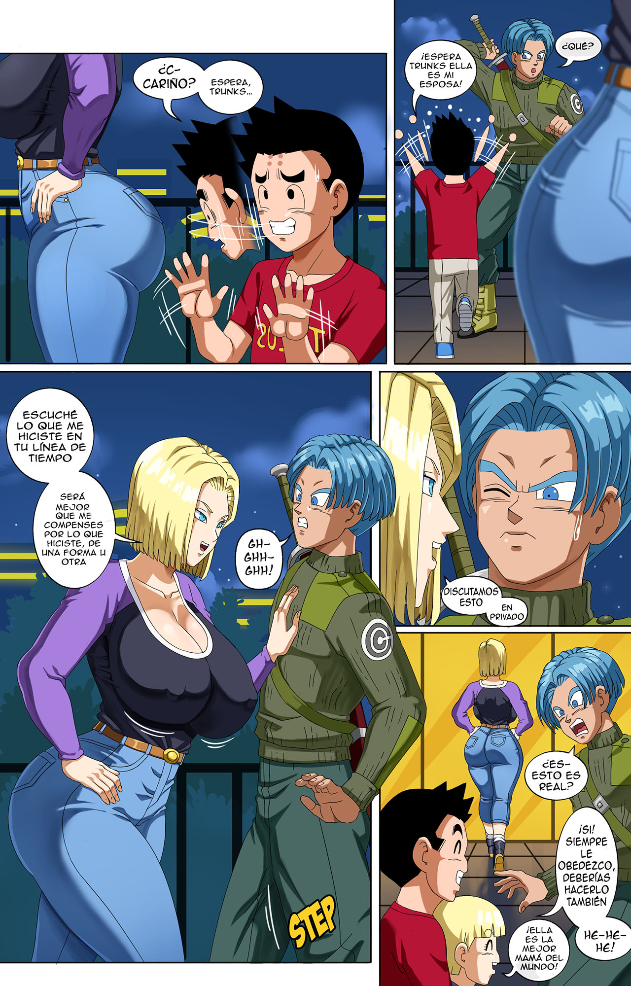 [Pink Pawg] Meeting ANDROID 18 yet again (Dragon Ball Super)