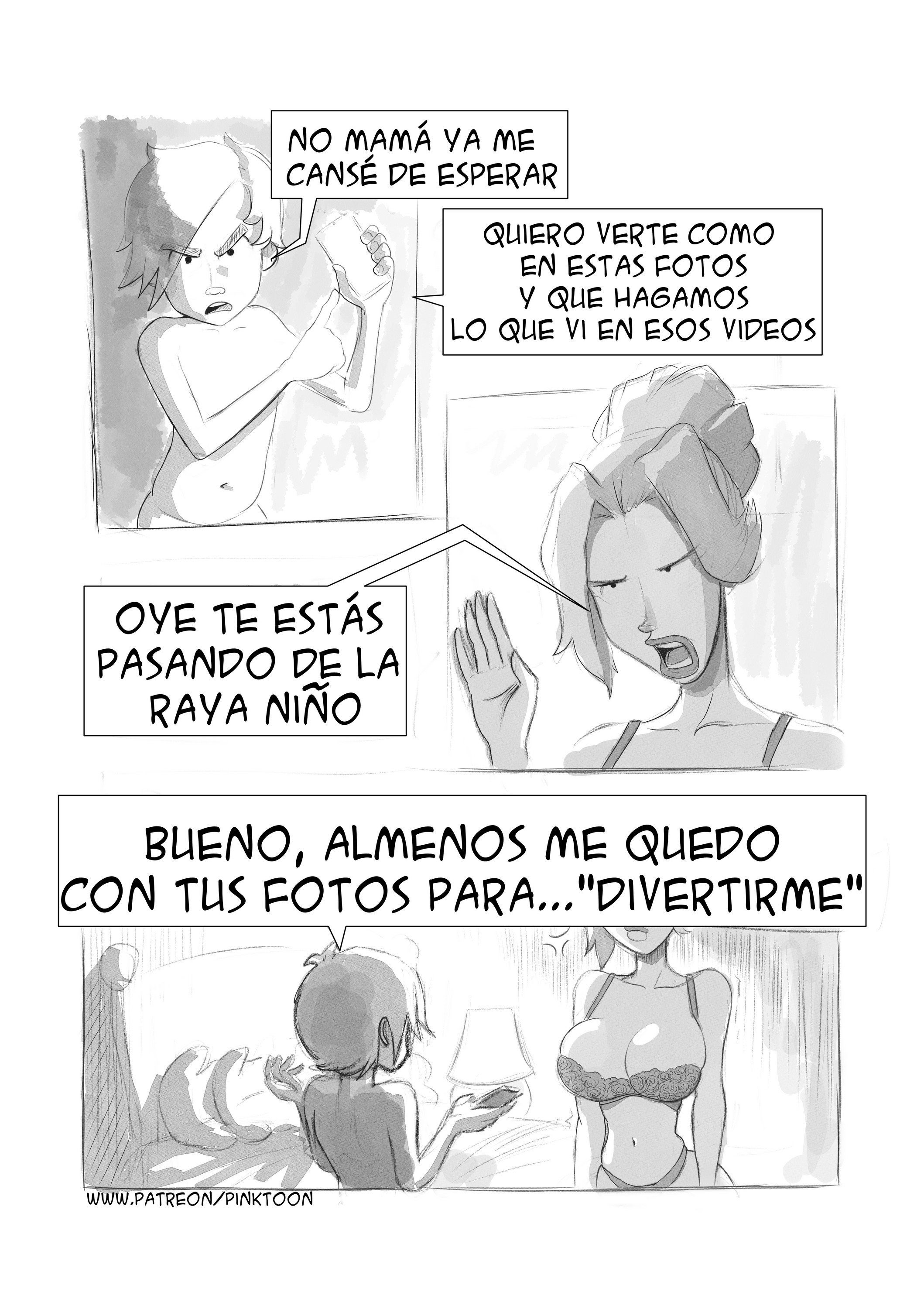 [Pinktoon] Una noche con mamá