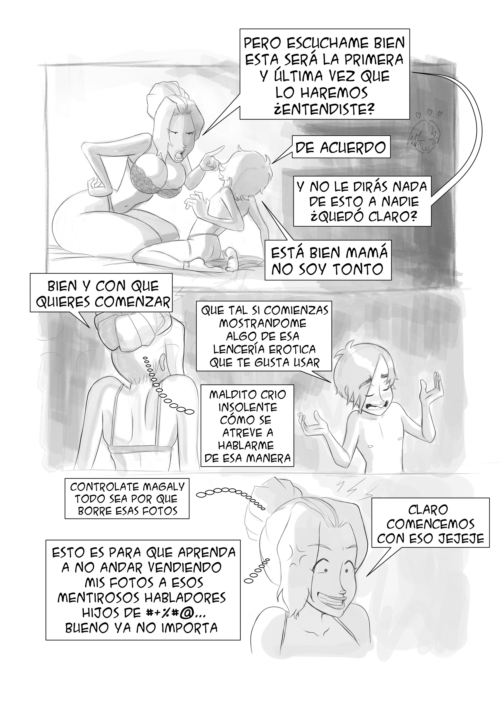 [Pinktoon] Una noche con mamá