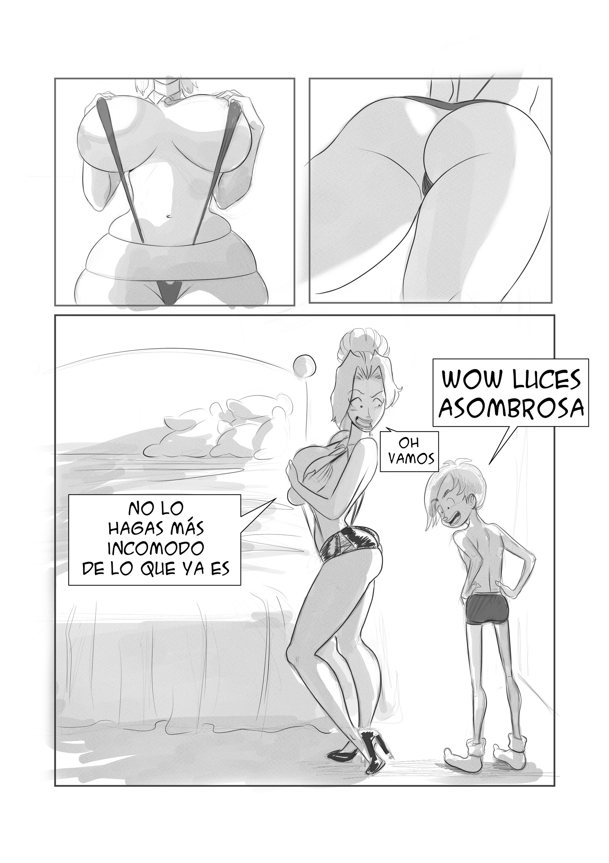 [Pinktoon] Una noche con mamá